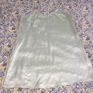 Motel Rocks Aqua Green Silk Slip never Worn!!!